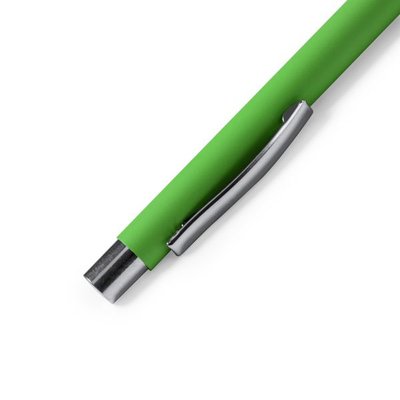 Bolígrafo metálico tacto suave ideal marcaje láser