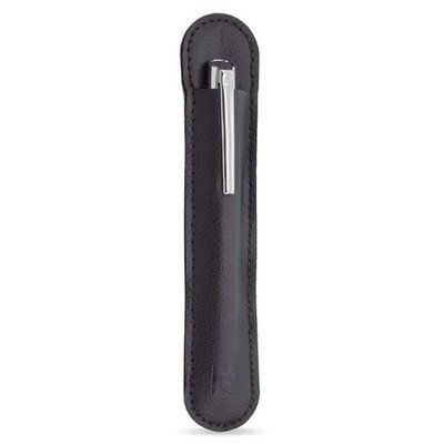 Bolígrafo Metálico Texturizado con Funda