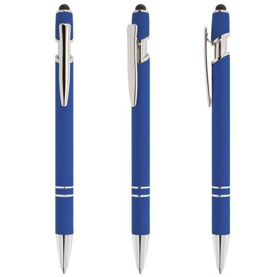 Bolígrafo Metálico Touch Azul