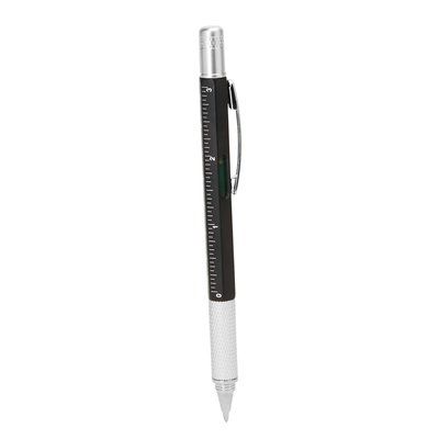 Bolígrafo multiherramienta 4 en 1 Negro Tinta Azul