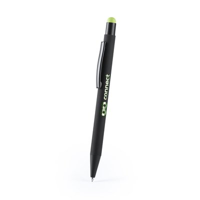 Bolígrafo negro mate personalizado del color del puntero