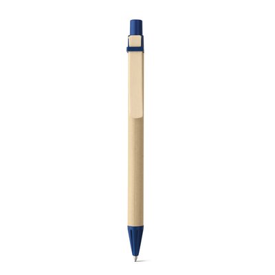 Bolígrafo de papel kraft Azul