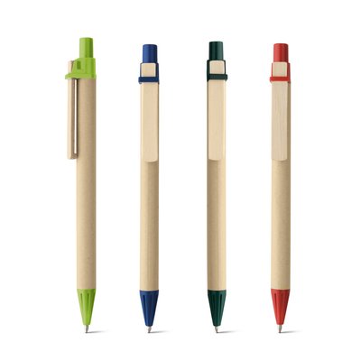 Bolígrafo de papel kraft