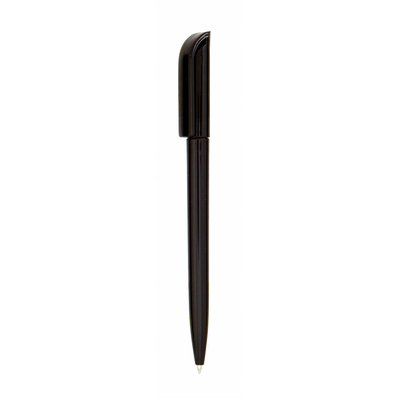 Bolígrafo en plástico monocolor brillante Negro
