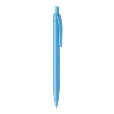 Bolígrafo con pulsador y cuerpo de ABS Royal Claro Tinta Azul