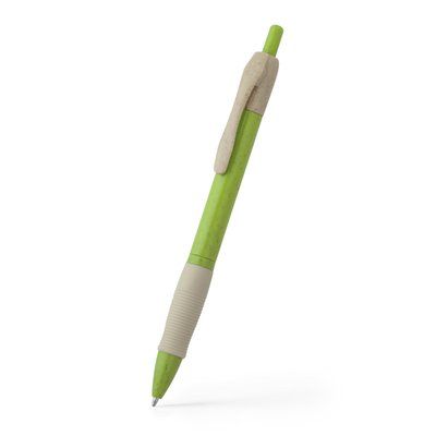 Bolígrafo pulsador de fibra de trigo
