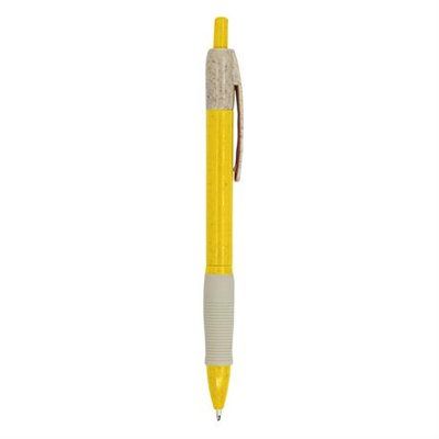 Bolígrafo pulsador de fibra de trigo