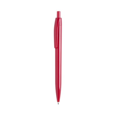 Bolígrafo Pulsador Monocolor Rojo