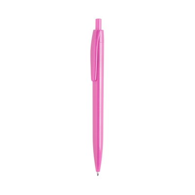 Bolígrafo Pulsador Monocolor Rosa