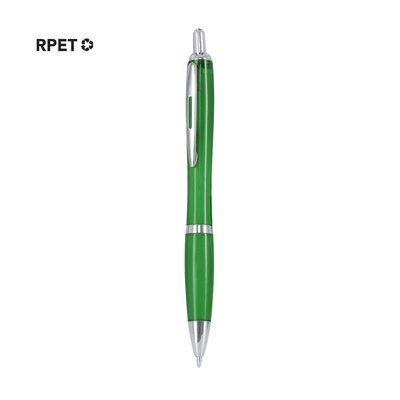 Bolígrafo con pulsador en resistente RPET