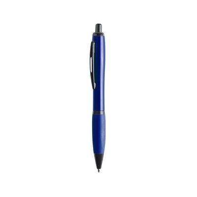 Bolígrafo Pulsador Tinta negra Azul