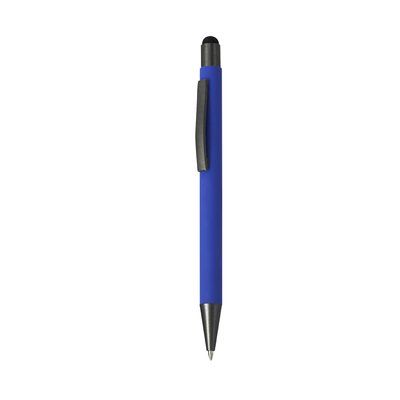 Bolígrafo puntero acabado goma Azul