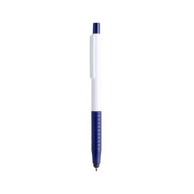Bolígrafo Puntero Bicolor para Tampografía Azul