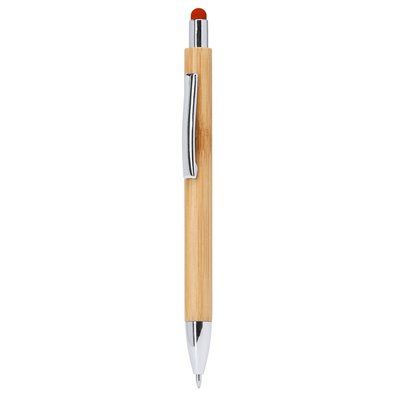 Bolígrafo con puntero y carga jumbo Rojo Tinta Azul