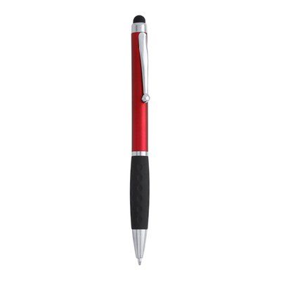 Bolígrafo con puntero táctil Rojo TINTA AZUL
