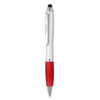 Bolígrafo con Puntero Touch Rojo