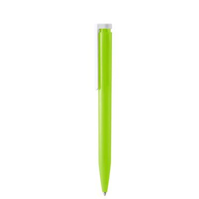 Bolígrafo reciclado con clip integrado Verde Oasis Tinta Azul