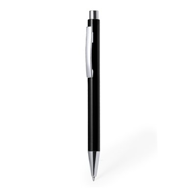 Bolígrafo Resistente ABS Negro