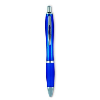 Bolígrafo río de color en ABS Azul