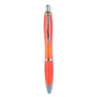 Bolígrafo río de color en ABS Naranja