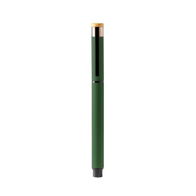 Bolígrafo roller con cuerpo de aluminio