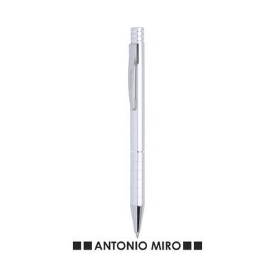 Bolígrafo Elegante de Aluminio Plateado