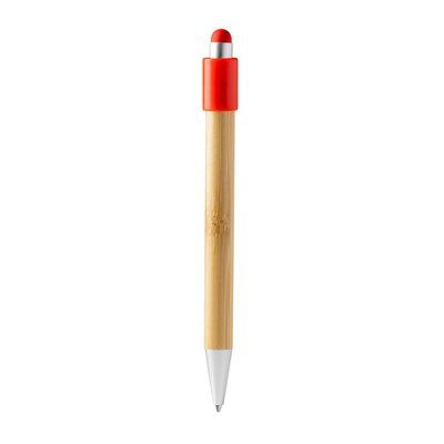 Bolígrafo spinner con función antiestrés Rojo Tinta Azul