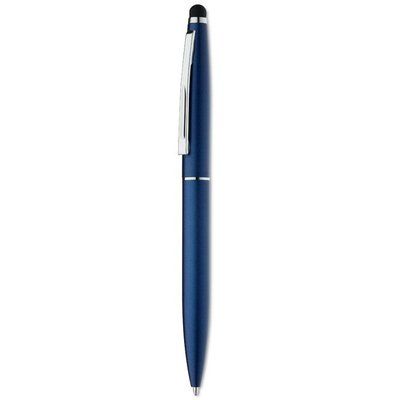 Bolígrafo stylus giratorio. tinta azul Azul
