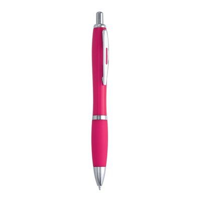 Bolígrafo de suave agarre con tinta azul Fucsia Tinta Azul