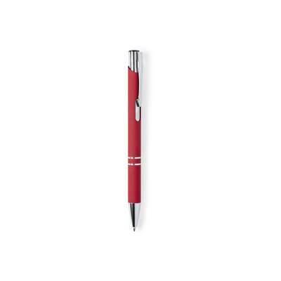 Bolígrafo Táctil Aluminio Mate Rojo