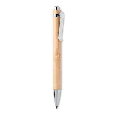 Bolígrafo Sin Tinta de Bambú Madera