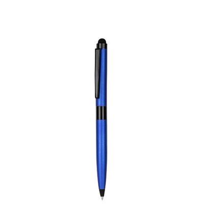 Bolígrafo Touch Metal Negro Azul