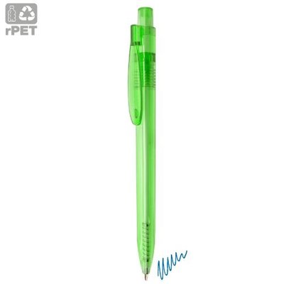 Bolígrafo Tranparente rPET clip Marcaje