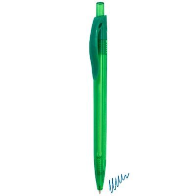 Bolígrafo Transparente Colores Variados