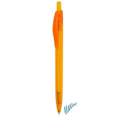 Bolígrafo Transparente Colores Variados
