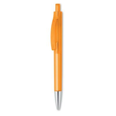 Bolígrafo transparente Naranja