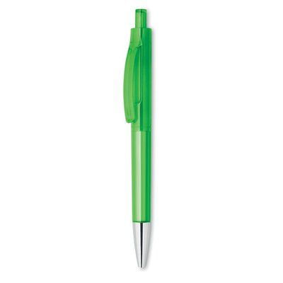 Bolígrafo transparente Verde