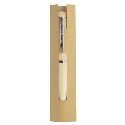 Bolígrafo USB 32GB de Madera