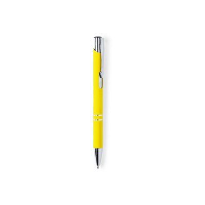 Bolígrafo Táctil Aluminio Mate Amarillo