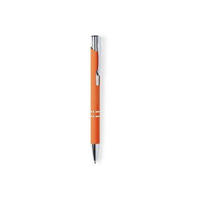 Bolígrafo Táctil Aluminio Mate Naranja