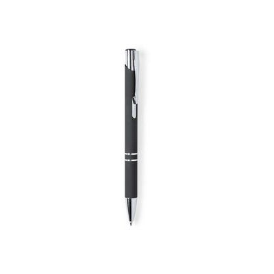 Bolígrafo Táctil Aluminio Mate Negro