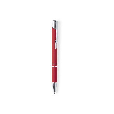Bolígrafo Táctil Aluminio Mate Rojo