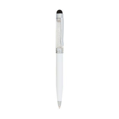 Bolígrafos tipo Swarovski Blanco