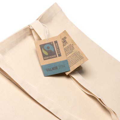 Bolsa 100% algodón Fairtrade 180 g/m²