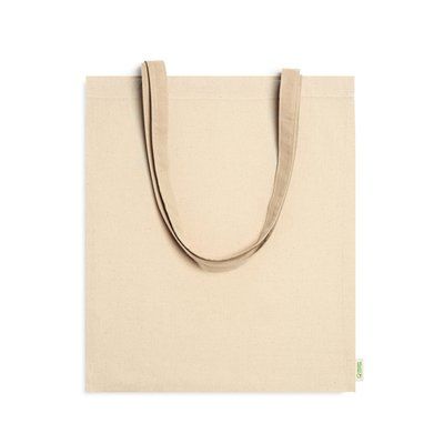 Bolsa de 100% algodón orgánico Crudo