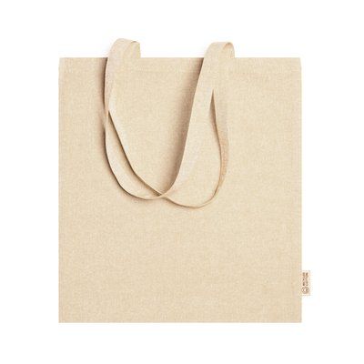 Bolsa de algodón 100% de asas largas Crudo Talla Única Adulto