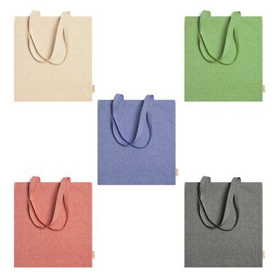 Bolsa de algodón 100% de asas largas