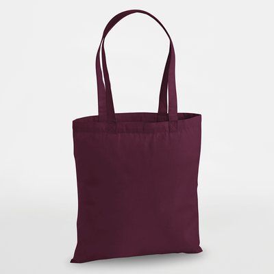Bolsa de algodón 100% Burgundy