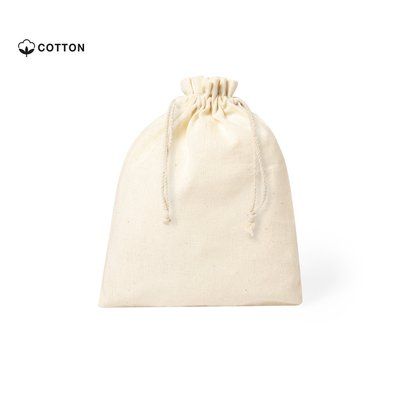 Bolsa de algodón 100% para packaging 15x21 cm Natural