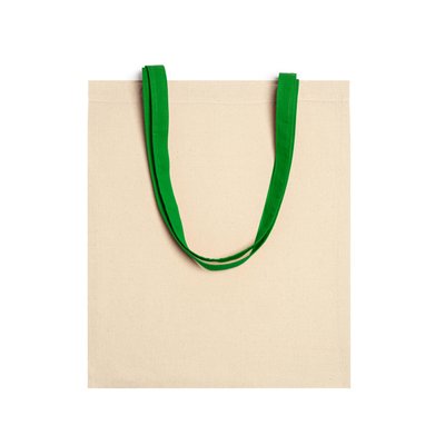 Bolsa de algodón 105g con asas a color